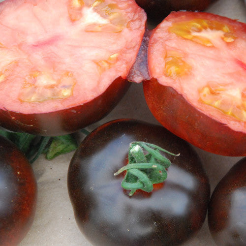 Black Pearl Cherry Tomato Seeds (Organic)